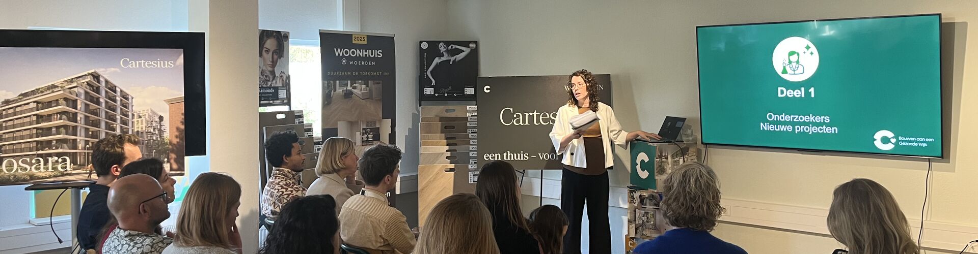 Eerste jaarlijkse onderzoeksdag in het Cartesius Experience Centre